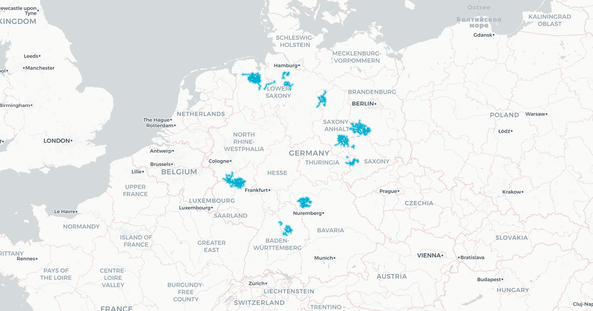 Liniennetz von Verkehrsbetriebe Mittelrhein VREM