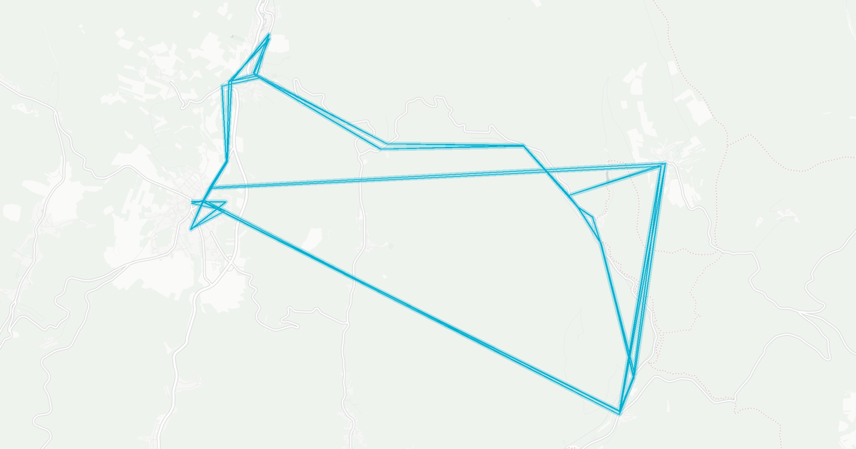 Liniennetz von Verkehrsgesellschaft Gersprenztal/Sauter
