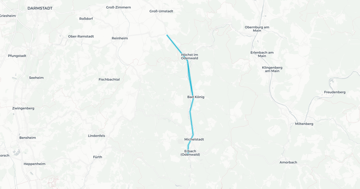 Liniennetz von VIAS Rail GmbH