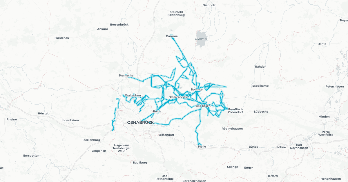 Liniennetz von VLO