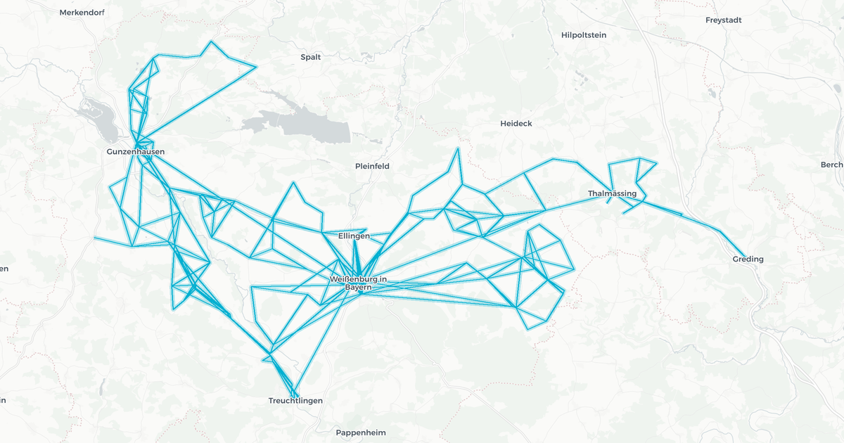 Liniennetz von Weissenburg