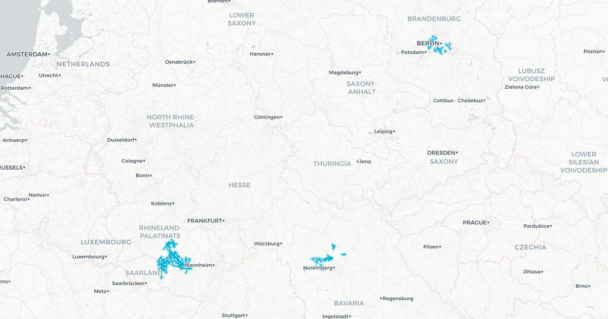 Liniennetz von Westpfalz