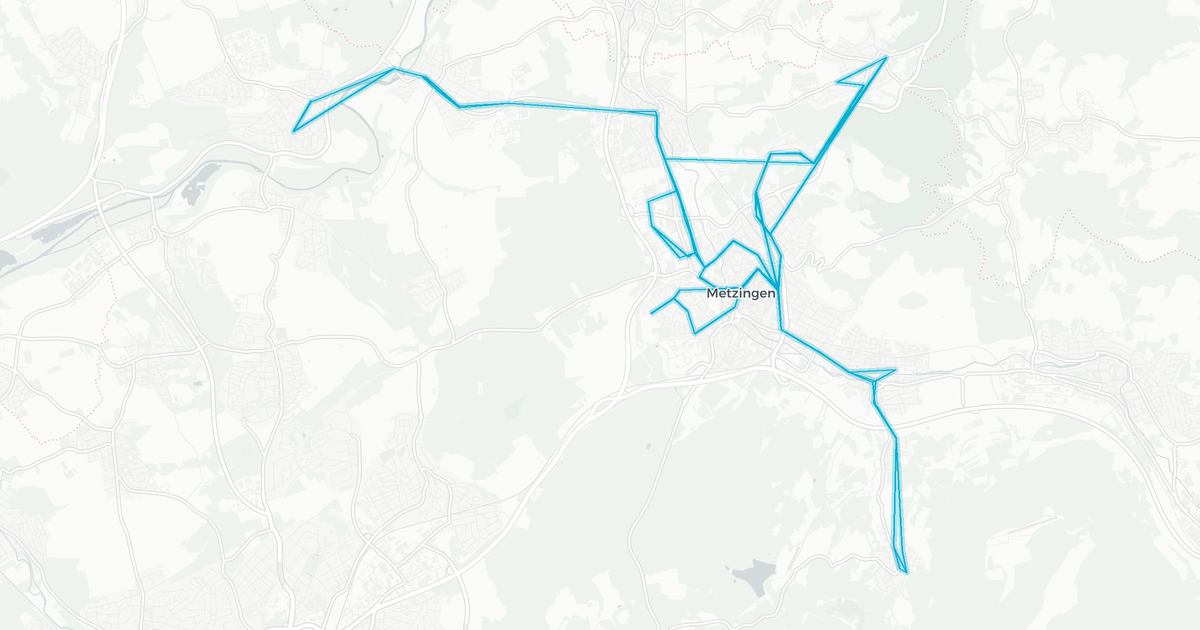 Liniennetz von Wilhelm Lutz Omnibusverkehr GmbH