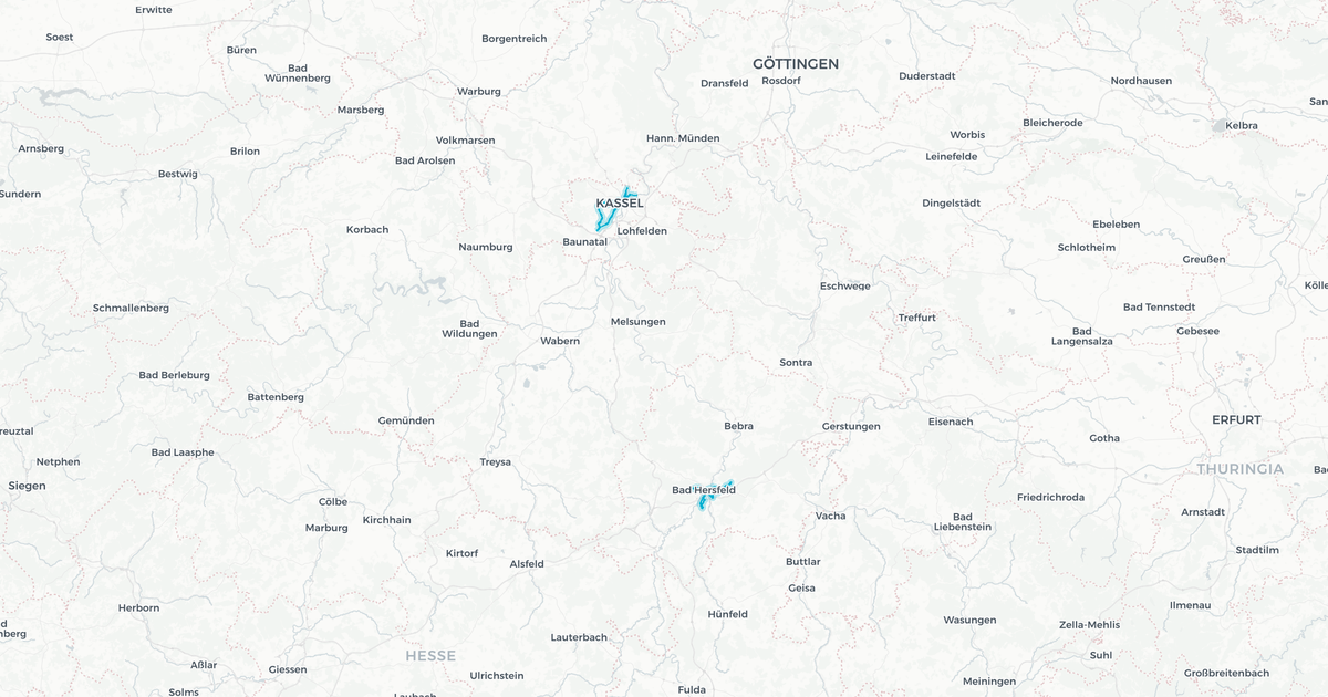 Liniennetz von Wirtschaftsbetrieb Bad Hersfeld
