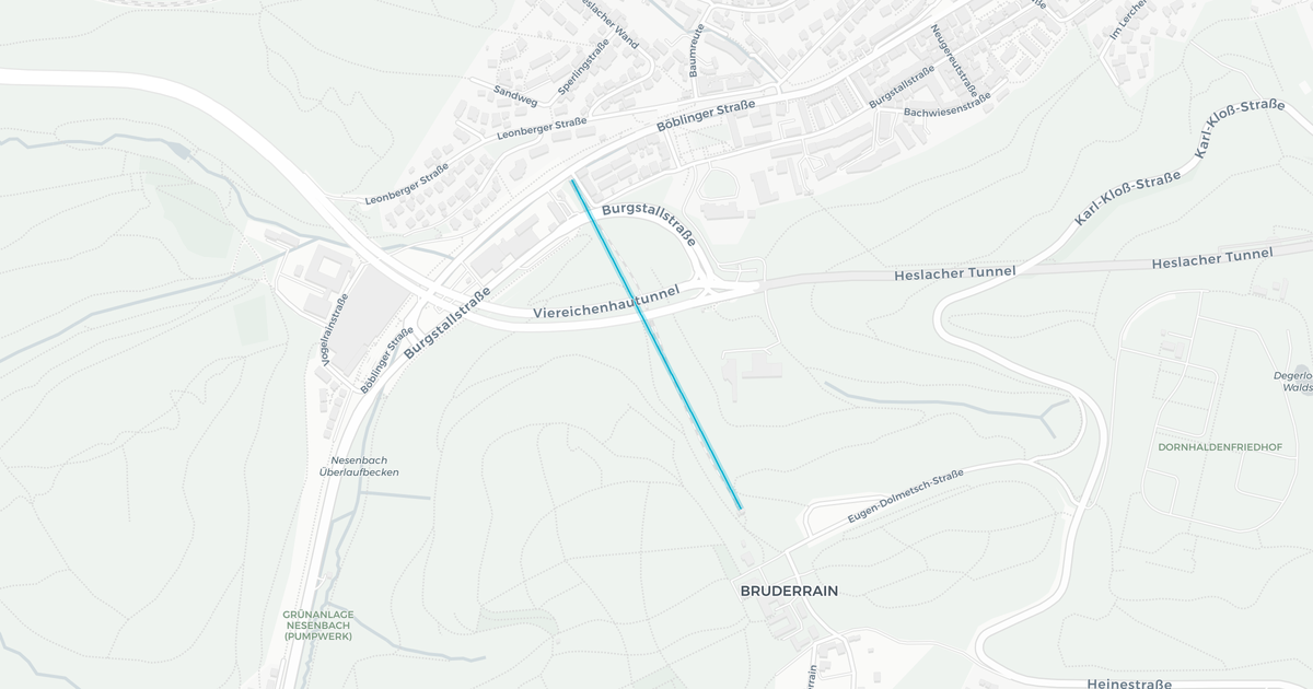 Liniennetz von Zahnrad-/Seilbahn
